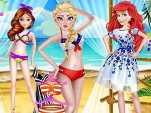Beach Style Dress Up Game