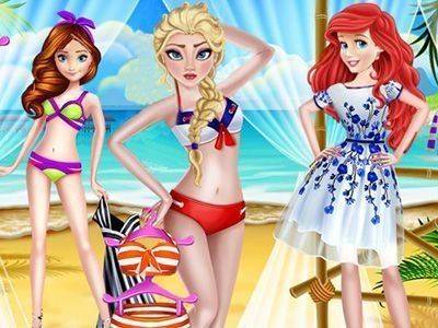 Beach Style Dress Up Game