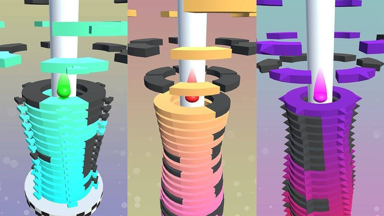 Spiral Fall: Precision Drop
