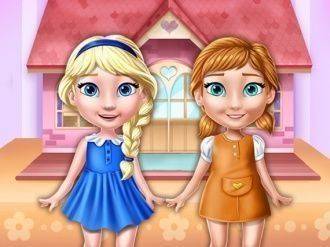 Ellie and Annie Dress-Up Playhouse