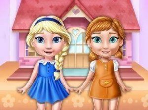 Ellie and Annie Dress-Up Playhouse