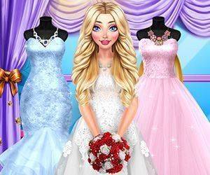 Bridal Blondie Dress Up Game