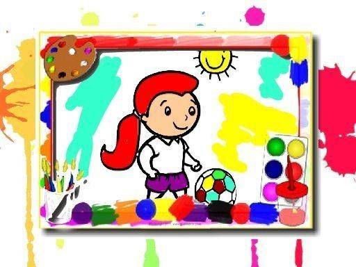 Artistic Soccer Coloring Adventure
