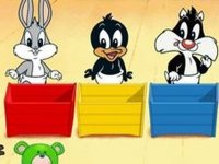 Baby Looney Tunes Color Sorting Game