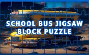 Sliding Picture: Yellow Bus Challenge