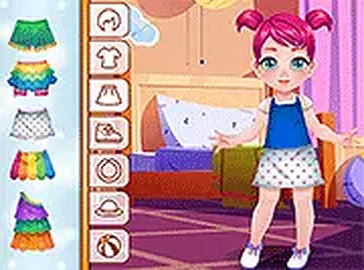Colorful Toddler Dress-Up Adventure