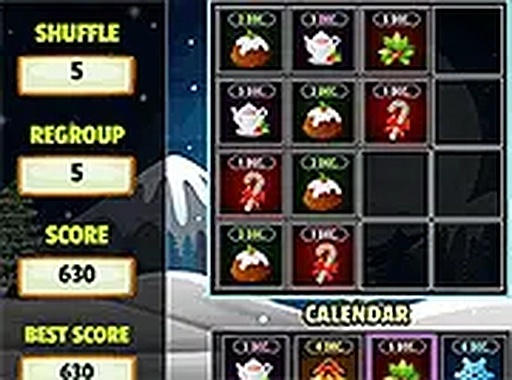 Festive Calendar Merge Puzzle