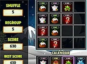 Festive Calendar Merge Puzzle
